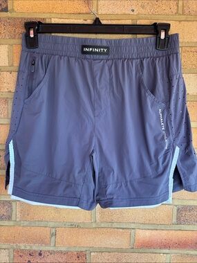 Alphalete NFINITY Activewear Drawstring Athletic Shorts L